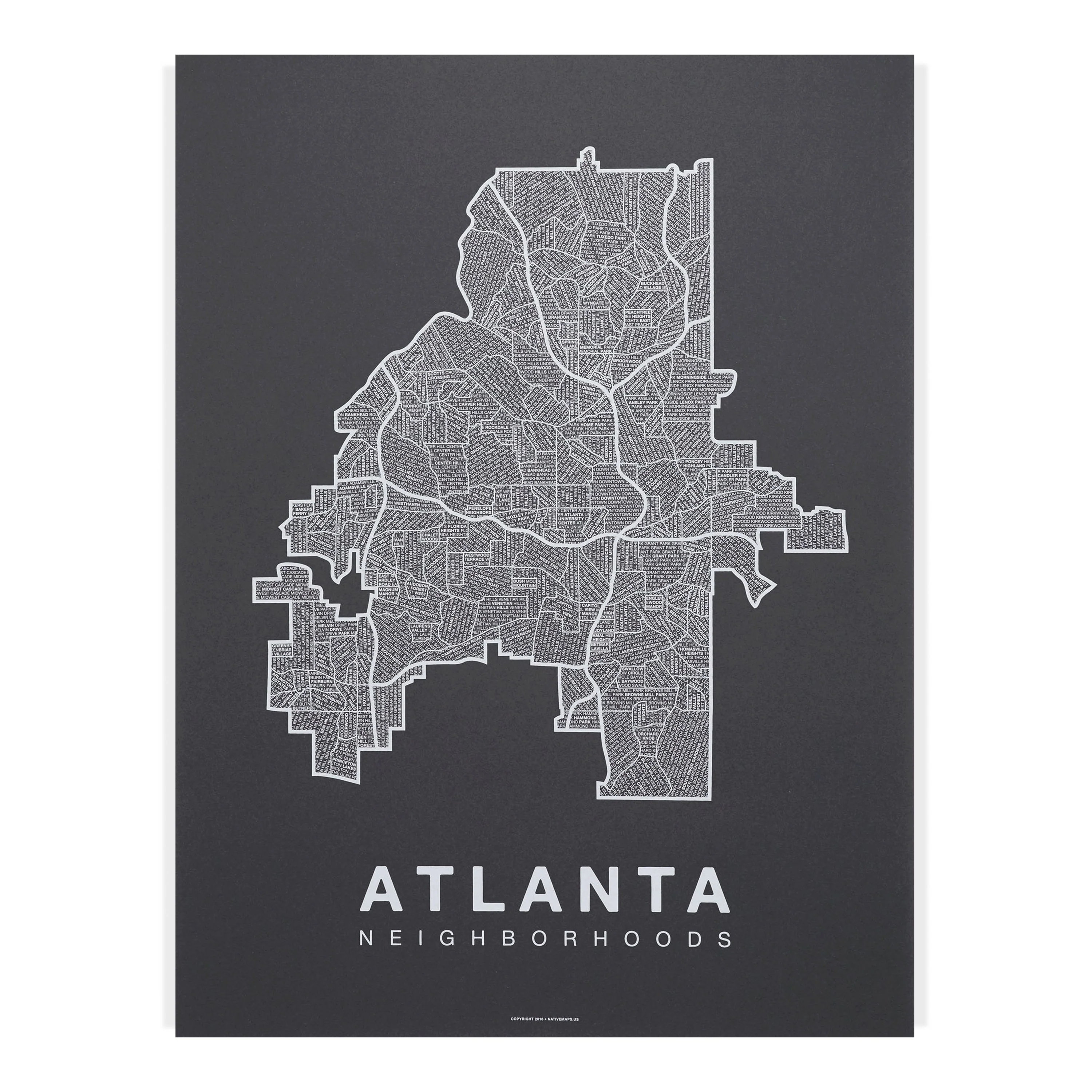Atlanta | Native Maps - Image 4