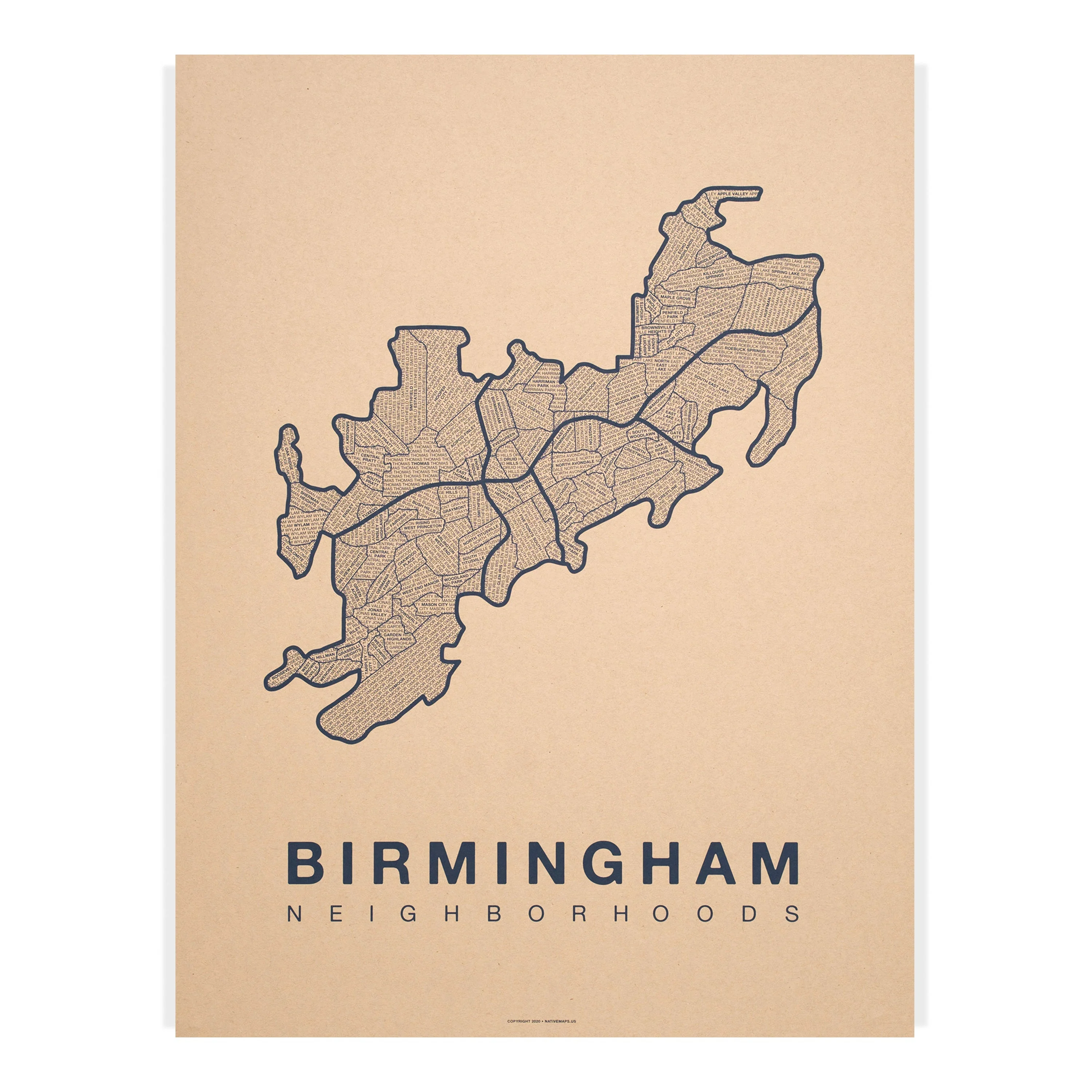 Birmingham | Native Maps - Image 5