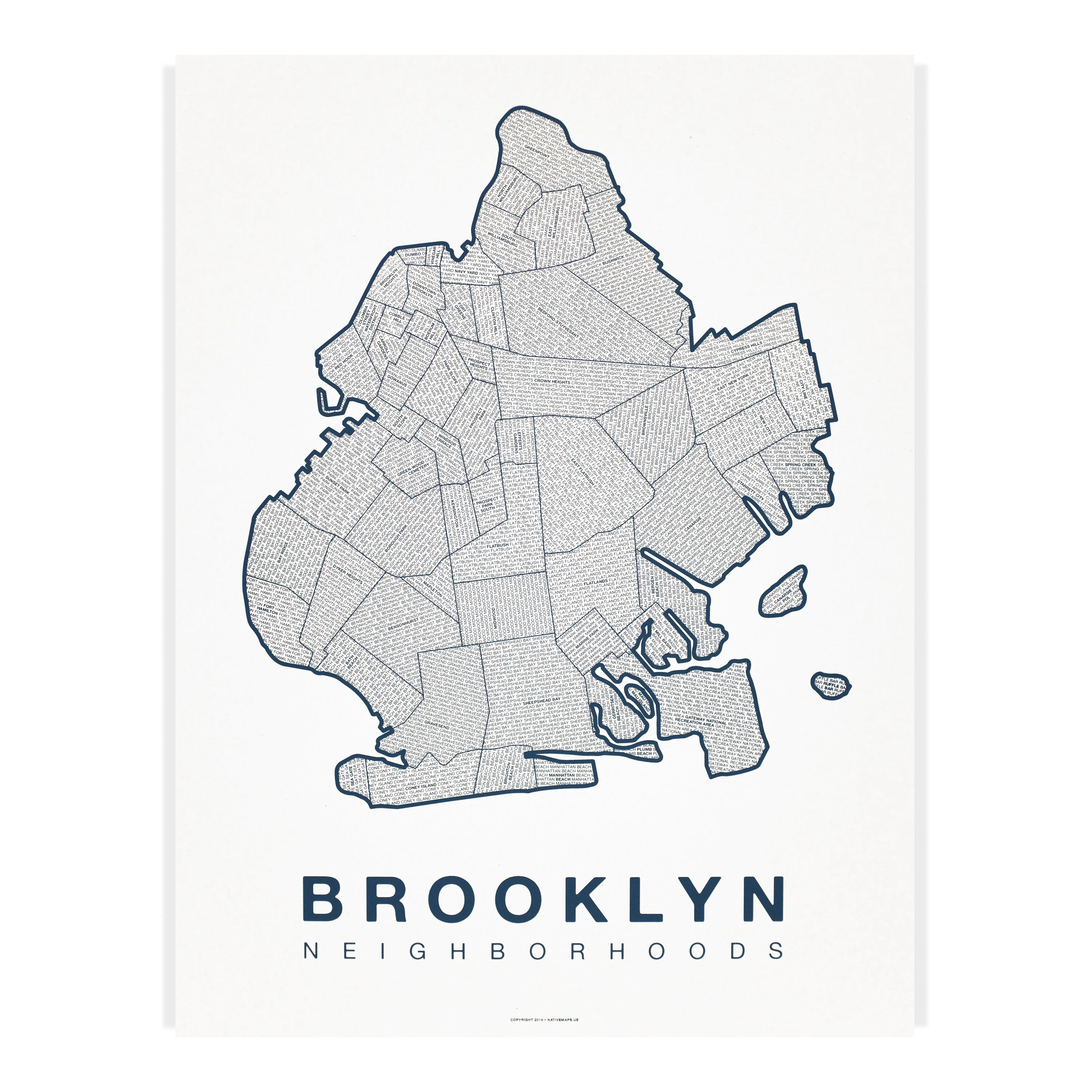 Brooklyn | Native Maps - Image 4