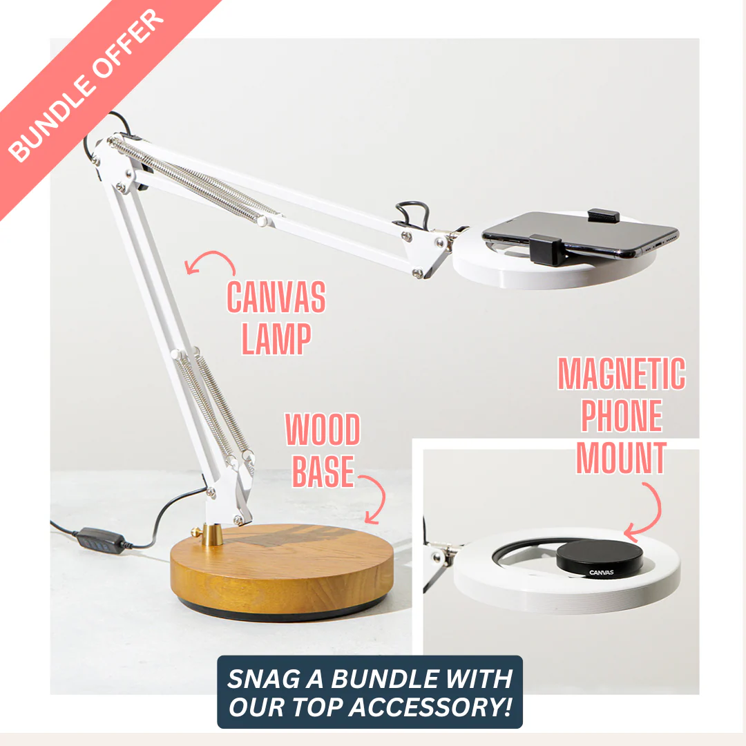 Canvas Lamp with Weighted Base - Image 10