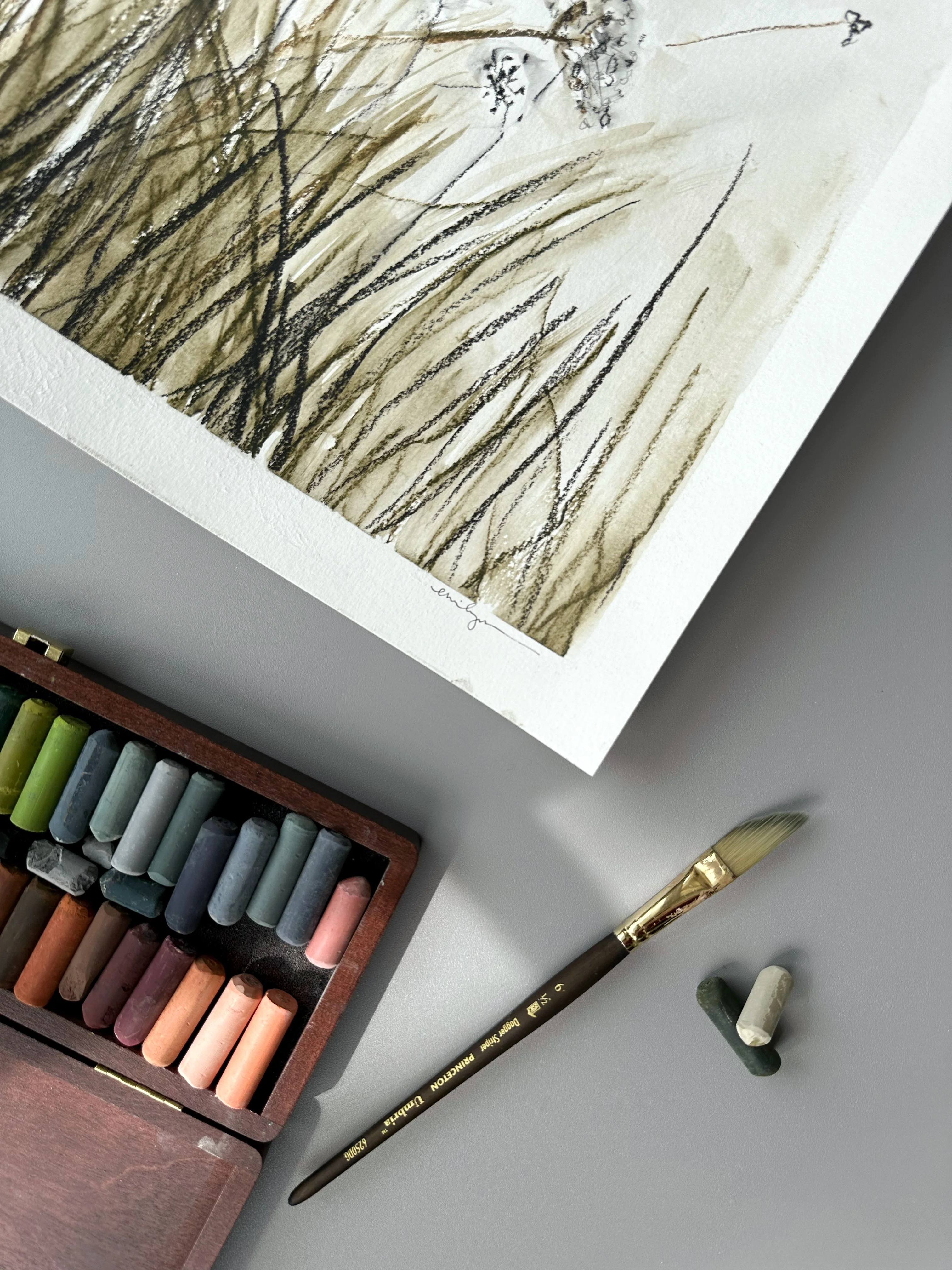 Canvas SURFACE Backdrops - Double-sided Neutral White and Gray - Image 4