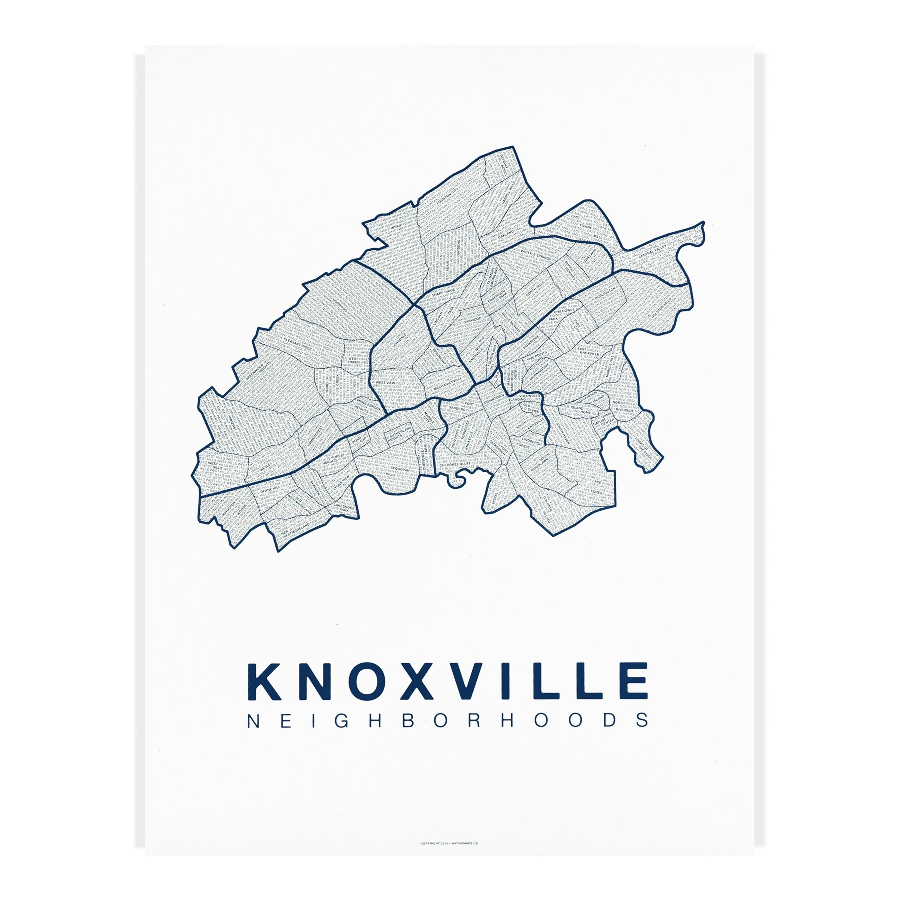 Knoxville | Native Maps - Image 7