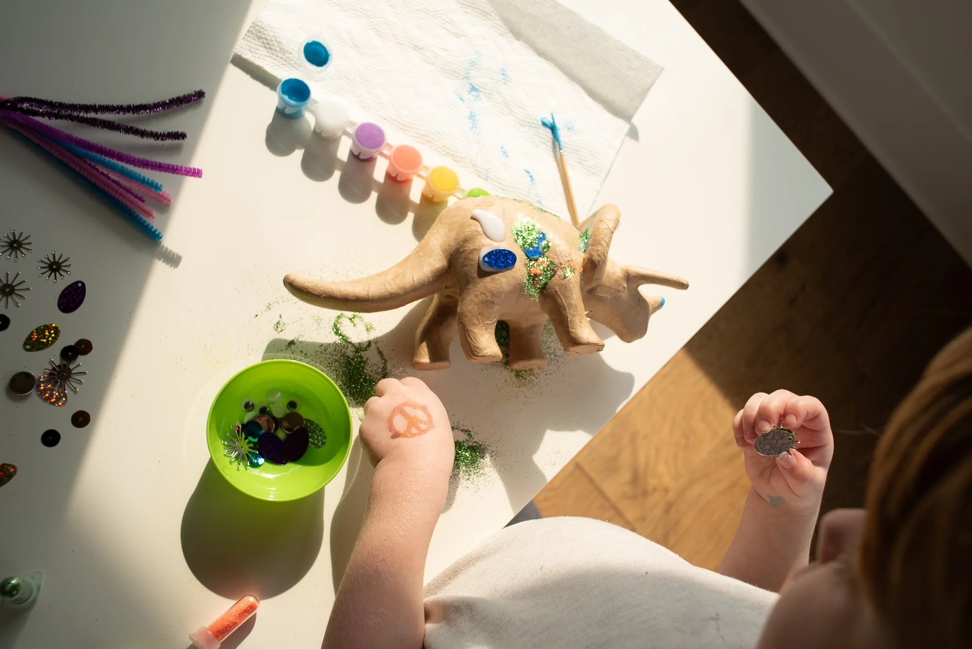Kraft Triceratops "Create Kit" | Little Republic Toys - Image 4