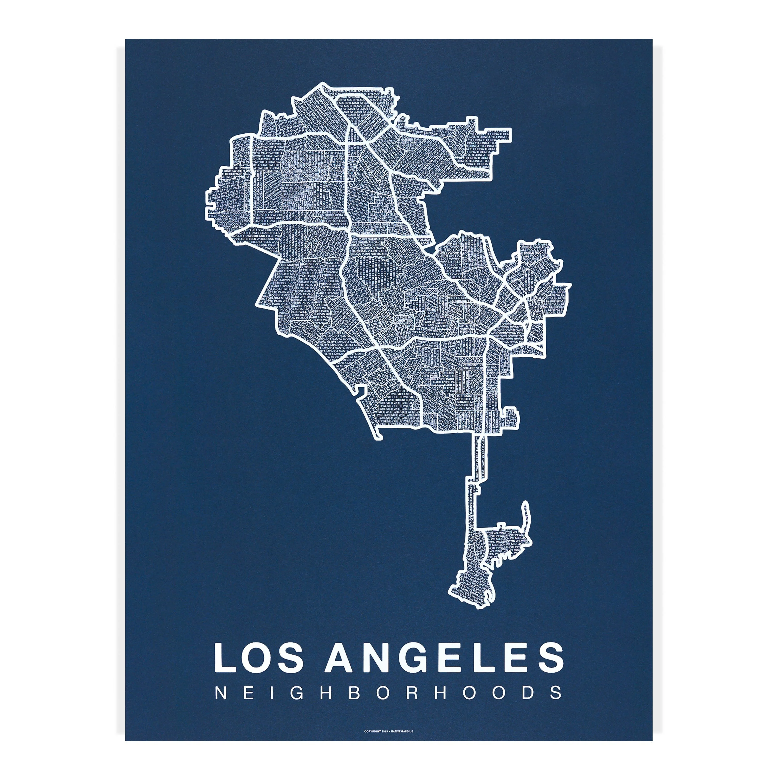 Los Angeles | Native Maps - Image 3