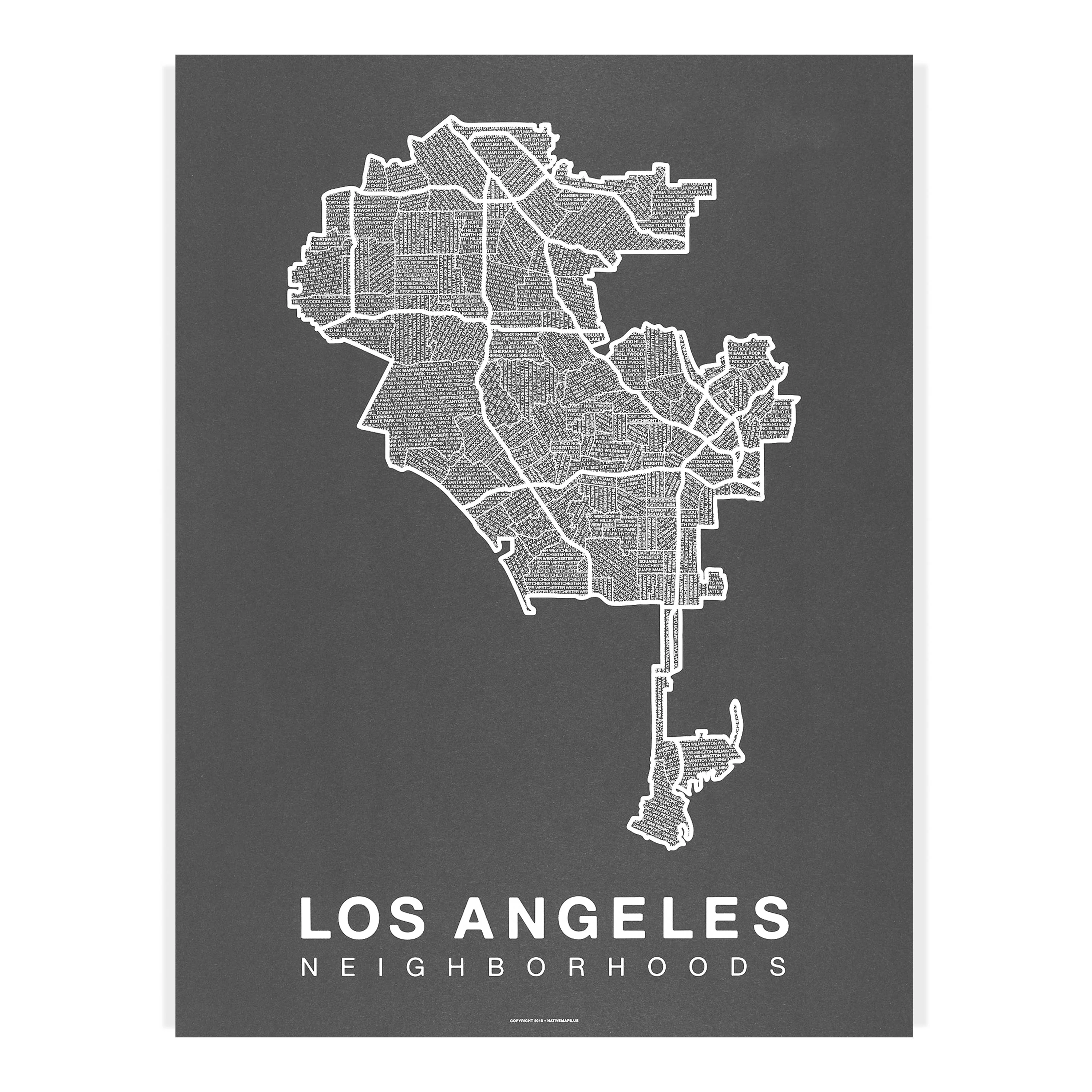 Los Angeles | Native Maps - Image 4
