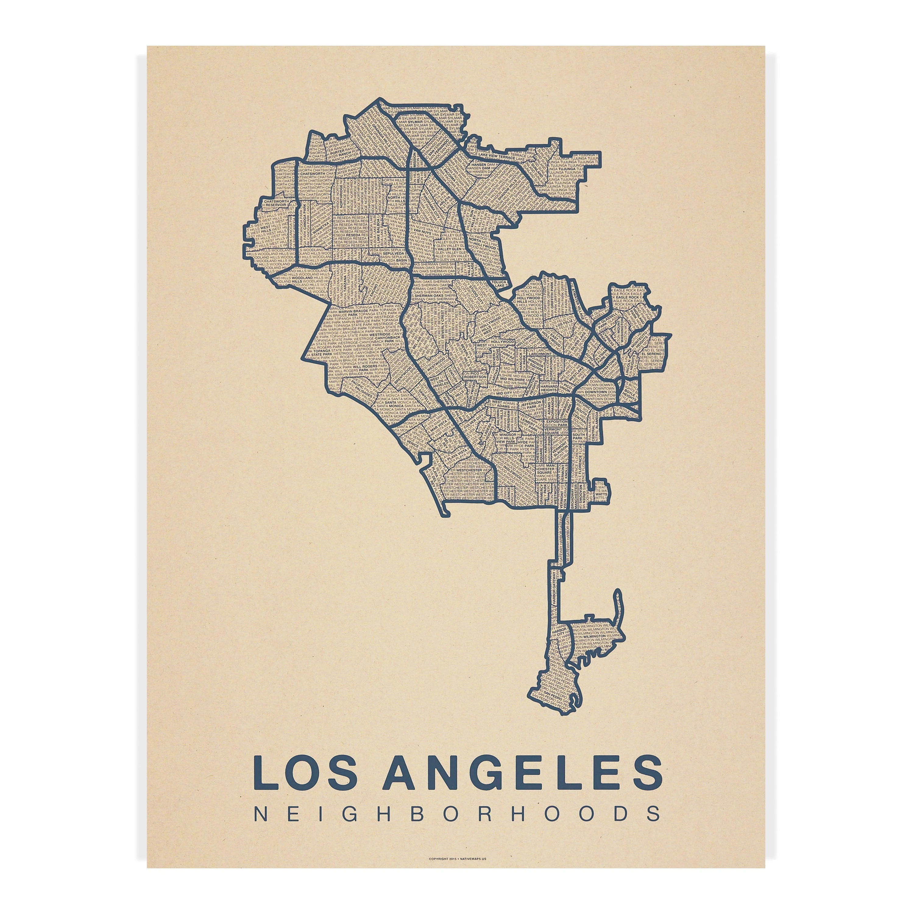 Los Angeles | Native Maps - Image 6
