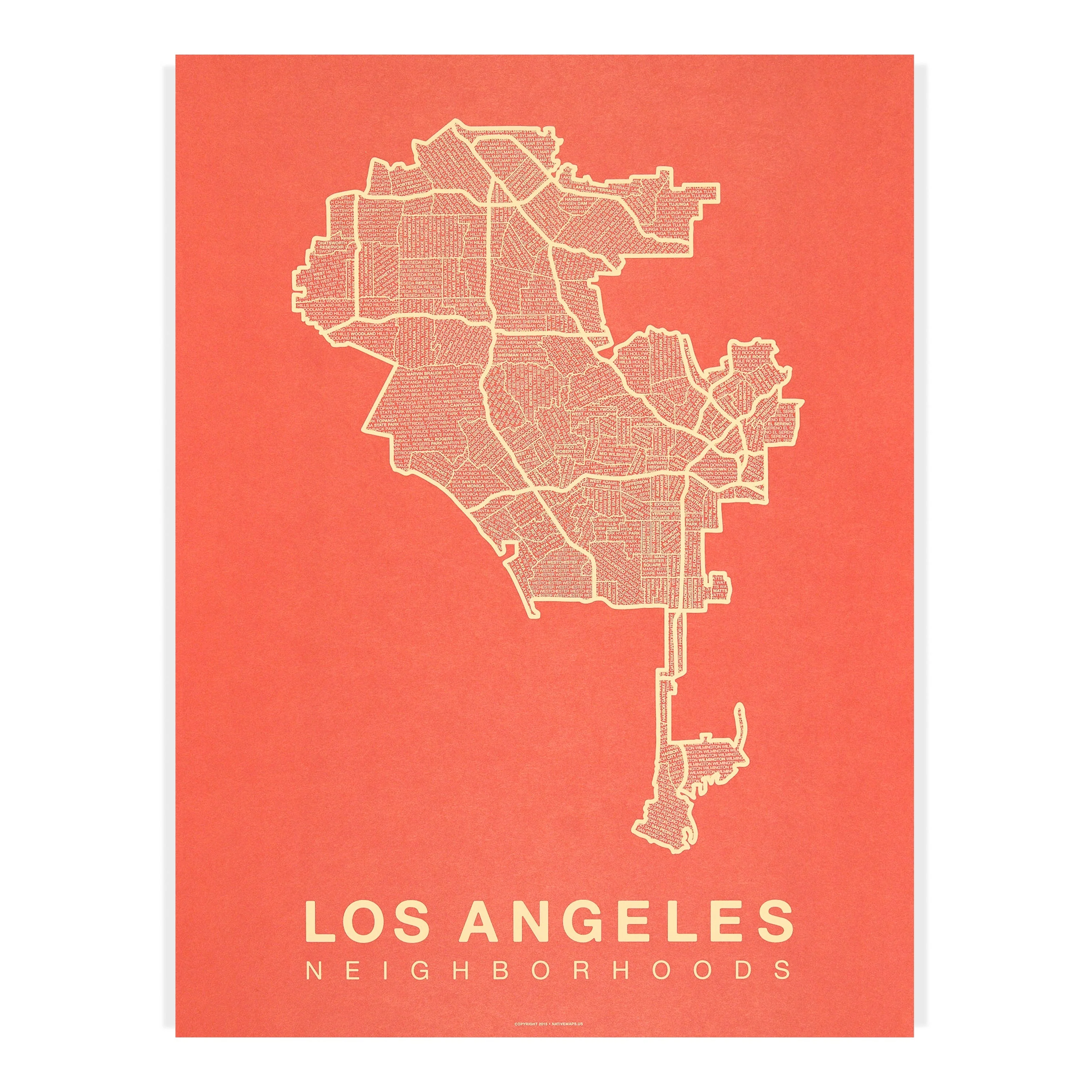 Los Angeles | Native Maps - Image 7