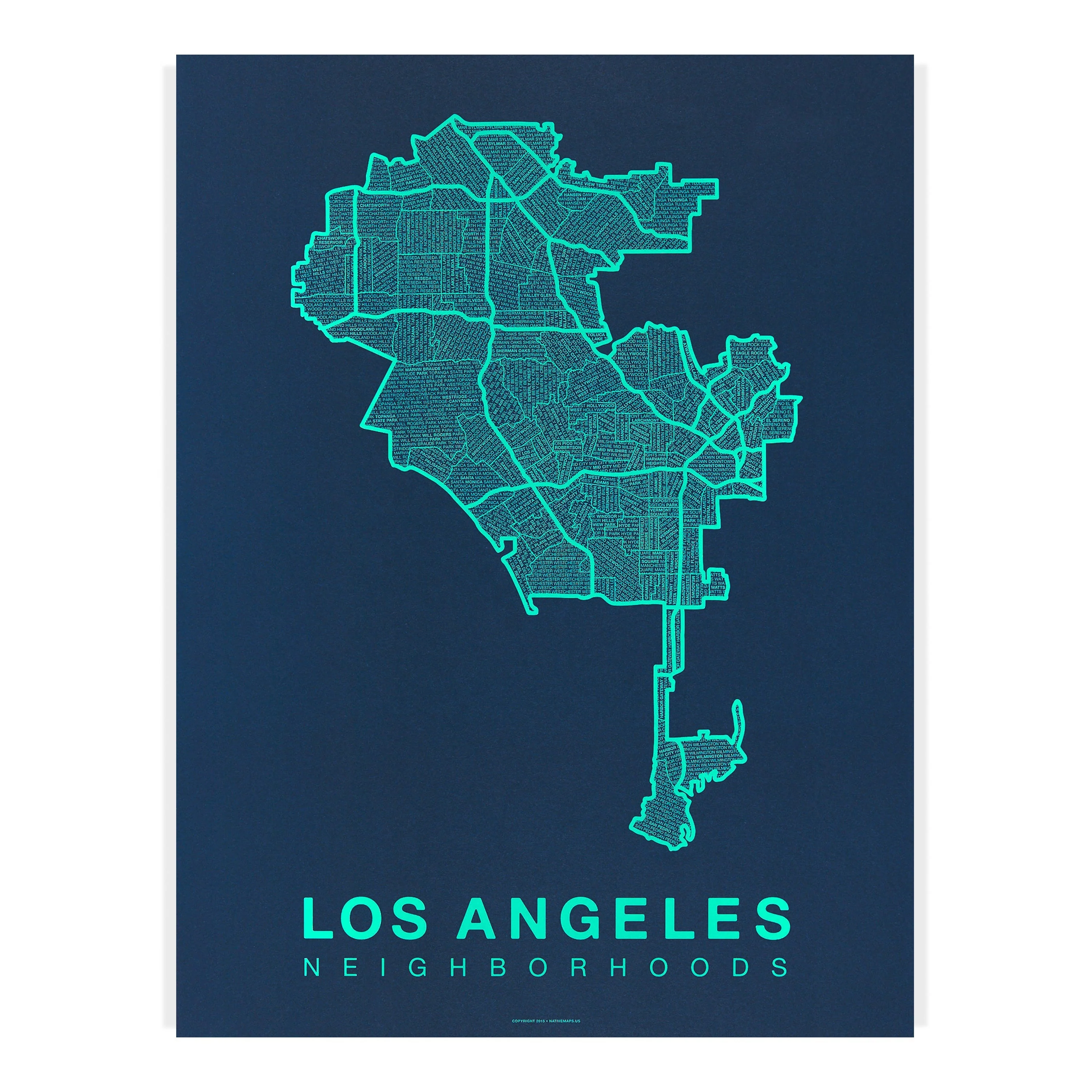 Los Angeles | Native Maps - Image 8