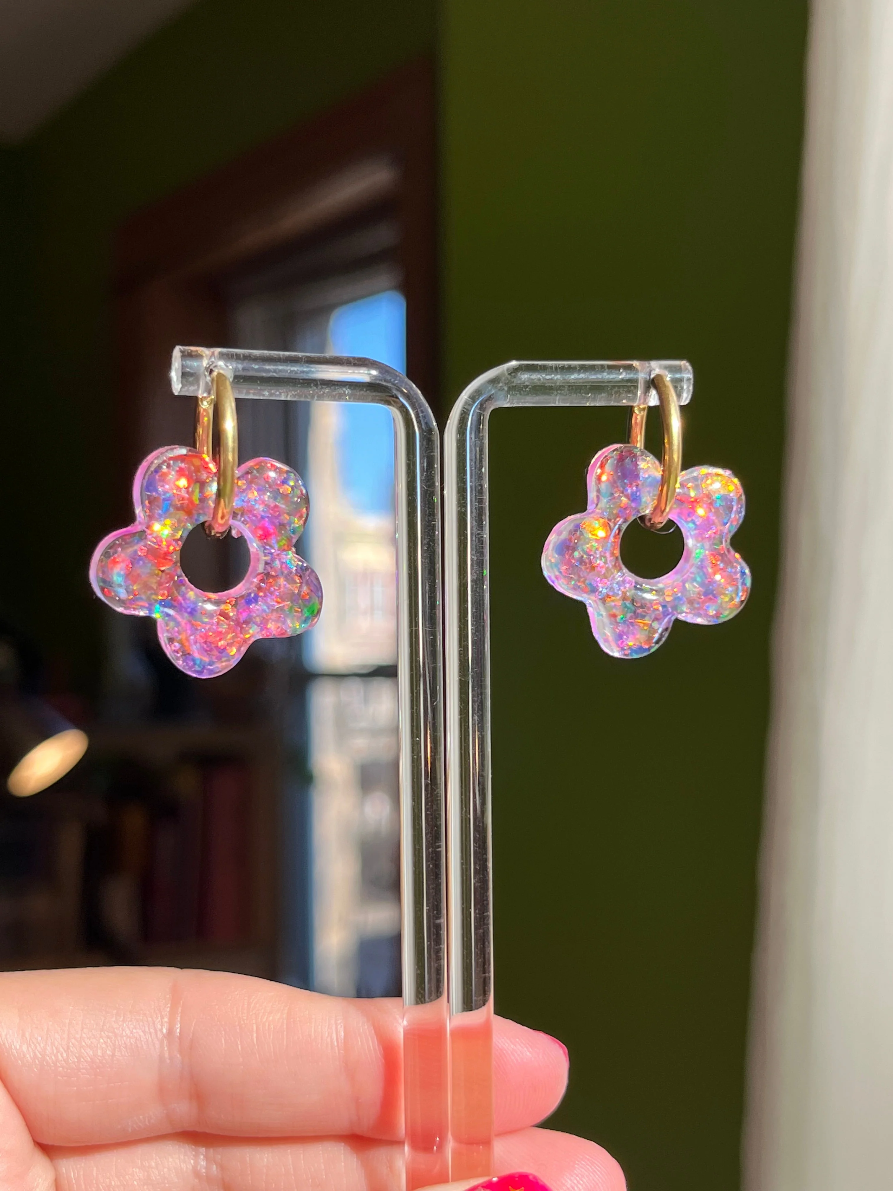 Lurv Flower Hoops | Yuuka Universe - Image 3
