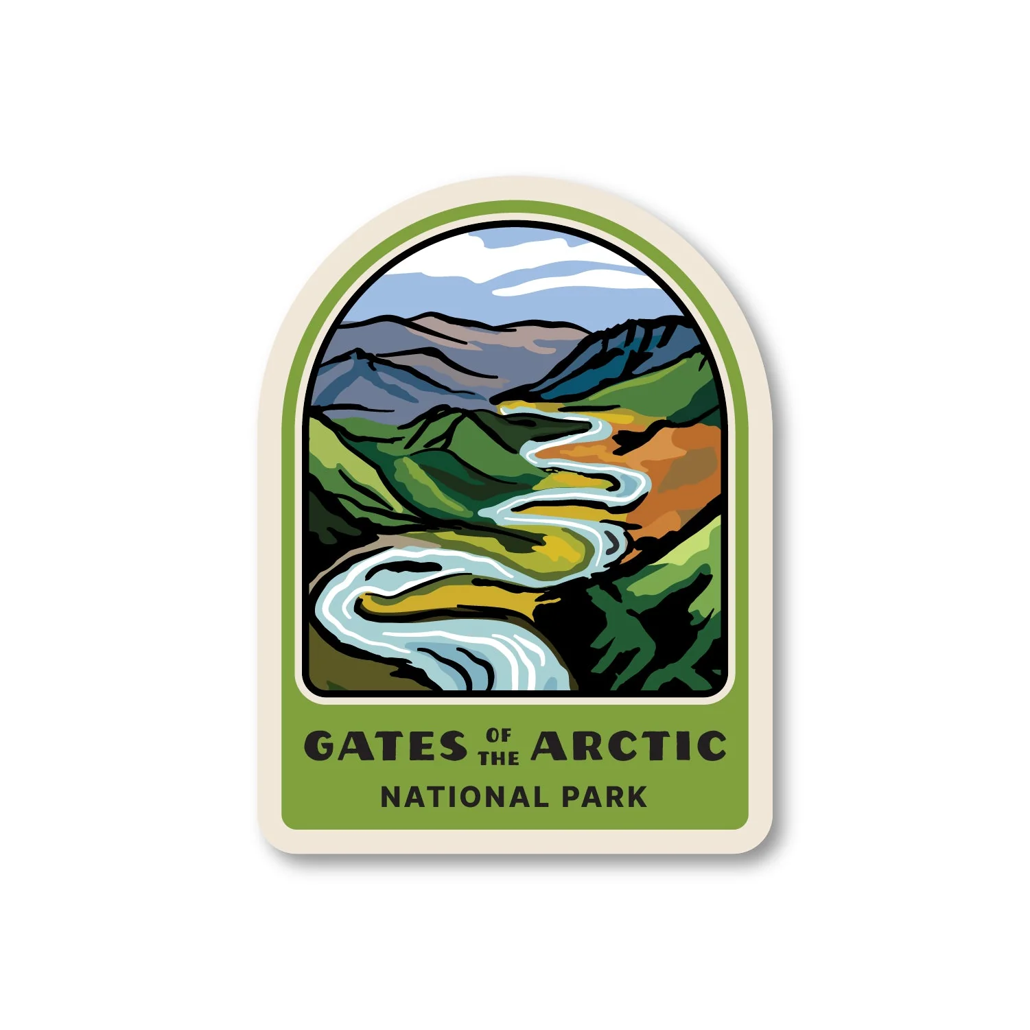 National Parks Stickers | Native Maps - Image 50