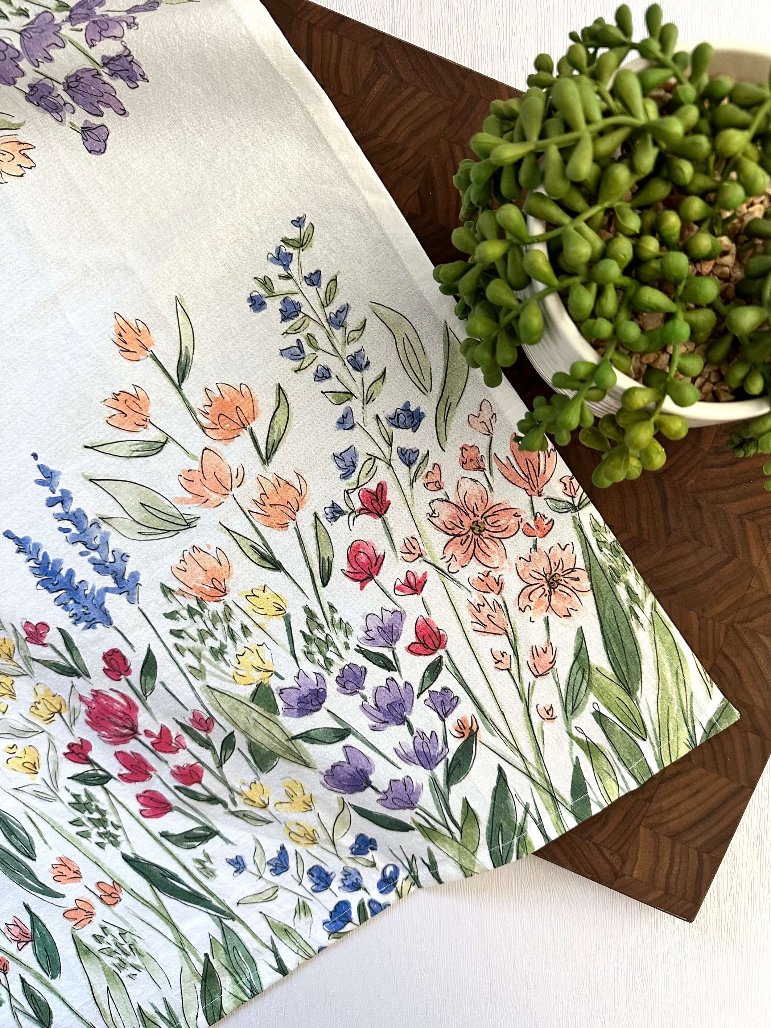 Tea Towel: Wildflowers | Art By Whitney Alyssa - Image 3